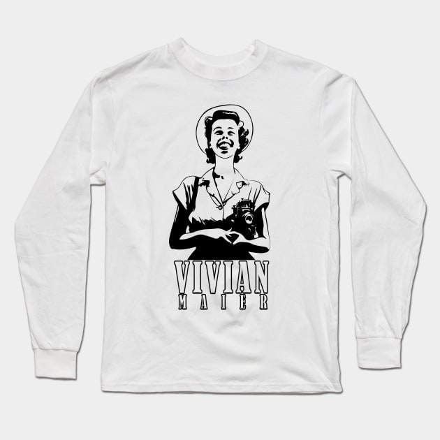 Capturing Life's Hidden Moments: The Street Photography of Vivian Maier Long Sleeve T-Shirt by Color-Lab